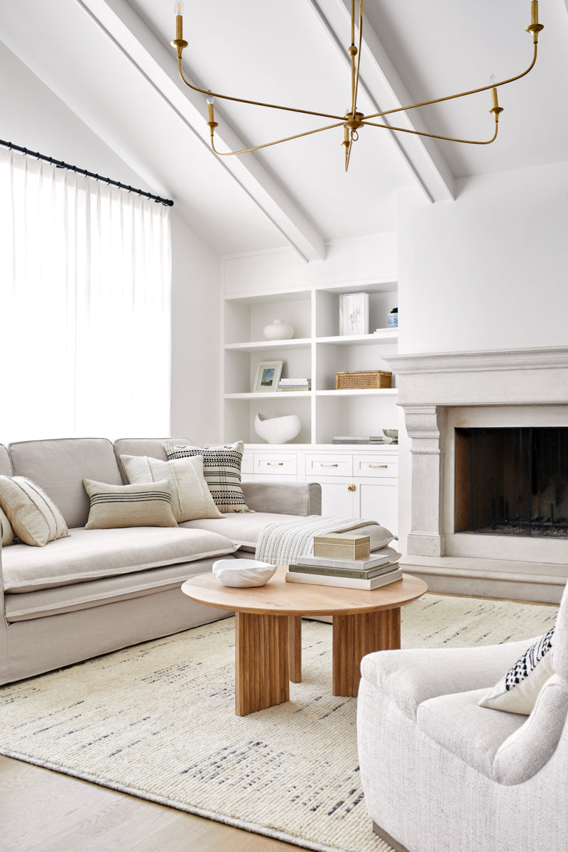 Davey BODV-2302 9' x 12' Handmade Rug BODV2302-912  Desert Tan, Khaki Surya