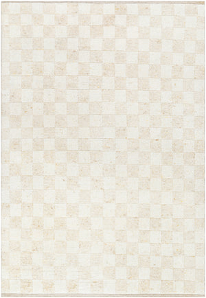 Davey BODV-2303 9' x 12' Handmade Rug BODV2303-912  Cream, Light Beige Surya