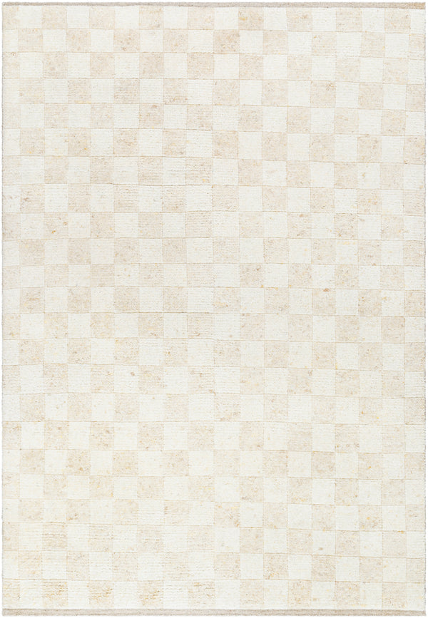 Davey BODV-2303 9' x 12' Handmade Rug BODV2303-912  Cream, Light Beige Surya