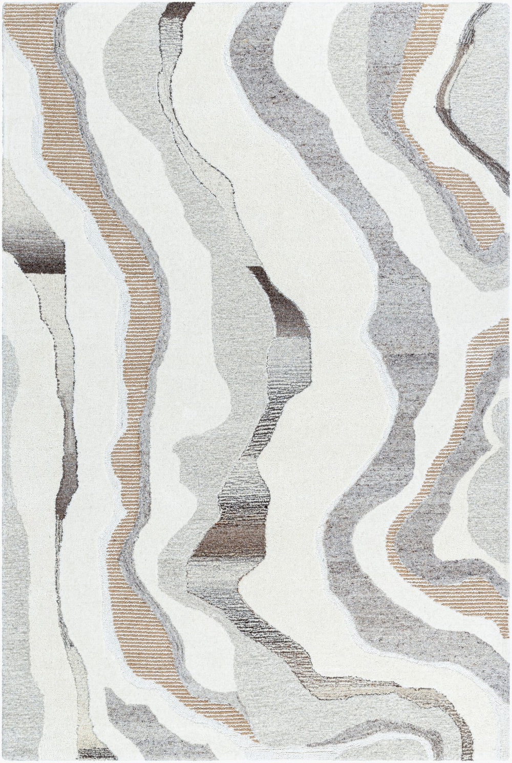 Surya Buenos Aires Handmade 2' X 3' Jute & Wool Rug - Soft, Durable, Stylish Comfort For Your Home Space Ivory Wool,Polyester,Jute Boe2301-23