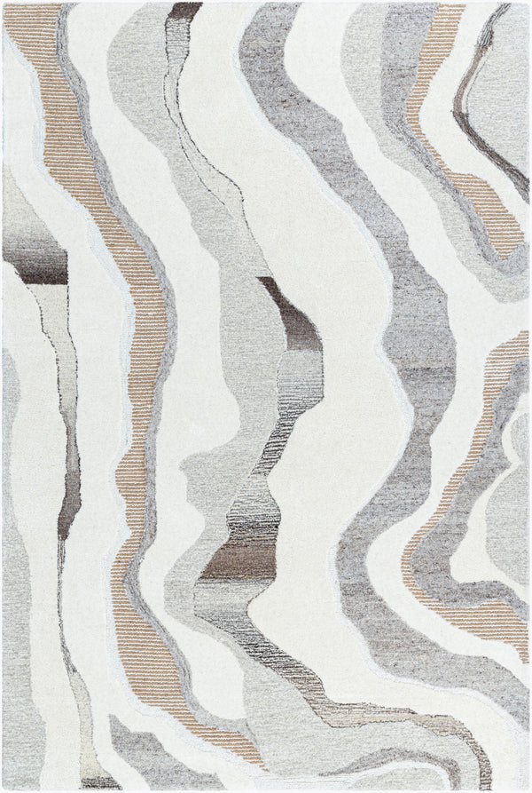 Surya Buenos Aires Handmade 2' X 3' Jute & Wool Rug - Soft, Durable, Stylish Comfort For Your Home Space Ivory Wool,Polyester,Jute Boe2301-23