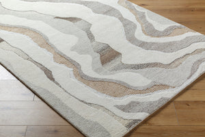 Surya Buenos Aires Handmade 2' X 3' Jute & Wool Rug - Soft, Durable, Stylish Comfort For Your Home Space Ivory Wool,Polyester,Jute Boe2301-23