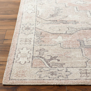 Livabliss Elle Machine Woven Polyester Area Rug with Traditional Turkish Pattern for Entryways Tan, Light Beig 2'7" x 7'3" BOEC2300-2773