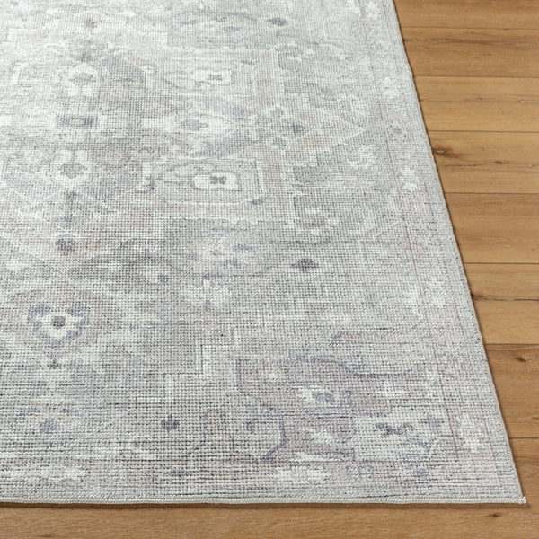 Livabliss Elle Traditional Pattern Polyester Accent Rug for Entryways and Cozy Bedroom Spaces Sage, White 2'2" x 3'9" BOEC2301-2239