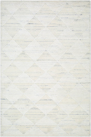 Surya Gina Handmade 2' X 3' Luxurious Wool & Viscose Rug - Elegant Comfort For Any Space, Durable Quality Ivory Wool,Viscose Bogn2300-23