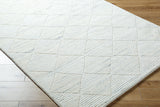 Gina BOGN-2300 9' x 12' Handmade Rug BOGN2300-912  Ivory, Black Surya