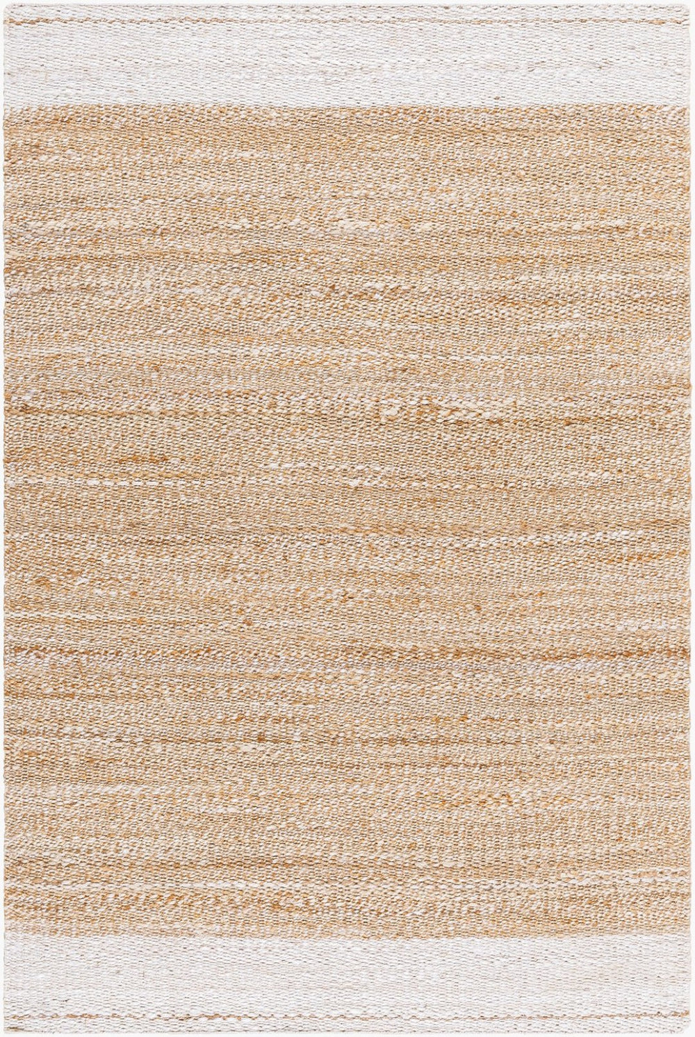 Livabliss Kamey Handwoven Jute Flatweave Round Rug Natural Fiber Farmhouse Entryway Accent Beige, Sandston 5' x 7'6" BOKY2300-576