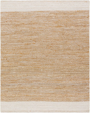Livabliss Kamey Handwoven Jute Flatweave Round Rug Natural Fiber Farmhouse Entryway Accent Beige, Sandston 8' x 10' BOKY2300-810