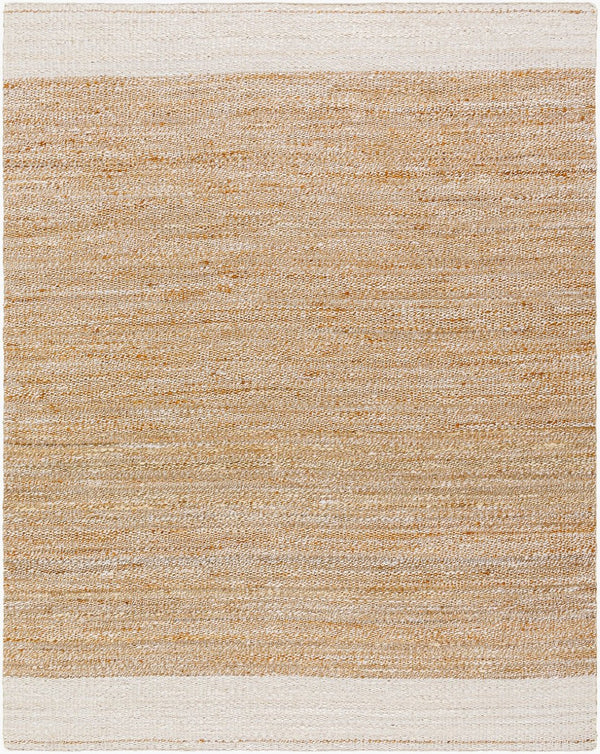 Livabliss Kamey Handwoven Jute Flatweave Round Rug Natural Fiber Farmhouse Entryway Accent Beige, Sandston 8' x 10' BOKY2300-810