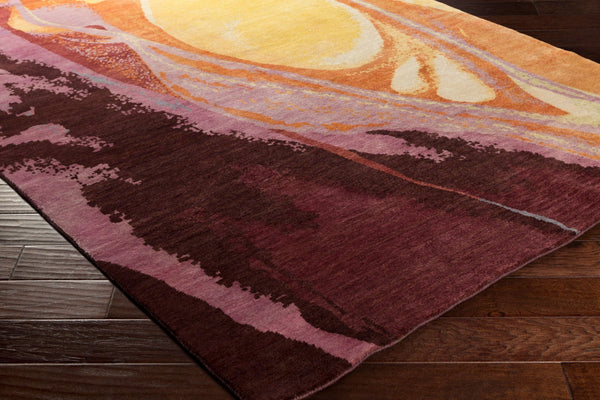 Surya Brought To Light Bol-4000 Handmade 2' X 3' Wool Rug – Cozy, Durable, And Perfect For Any Space! Mustard Wool Bol4002-23