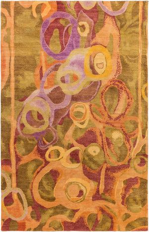 Surya Brought To Light Bol-4000 Handmade 2' X 3' Wool Rug – Cozy, Durable, And Perfect For Any Space! Brown Wool Bol4004-46