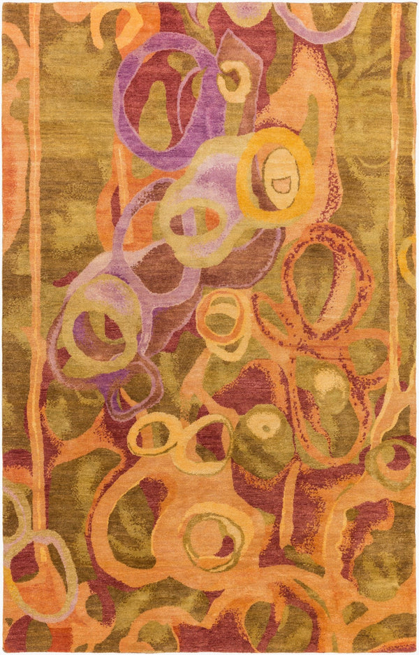 Surya Brought To Light Bol-4000 Handmade 2' X 3' Wool Rug – Cozy, Durable, And Perfect For Any Space! Brown Wool Bol4004-46