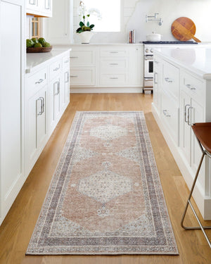 Livabliss Lila Turkish Machine Woven Medallion Polyester Accent Rug for Entryways and Transitional Spaces Tan, Brown 9'2" x 12' BOLC2300-9212