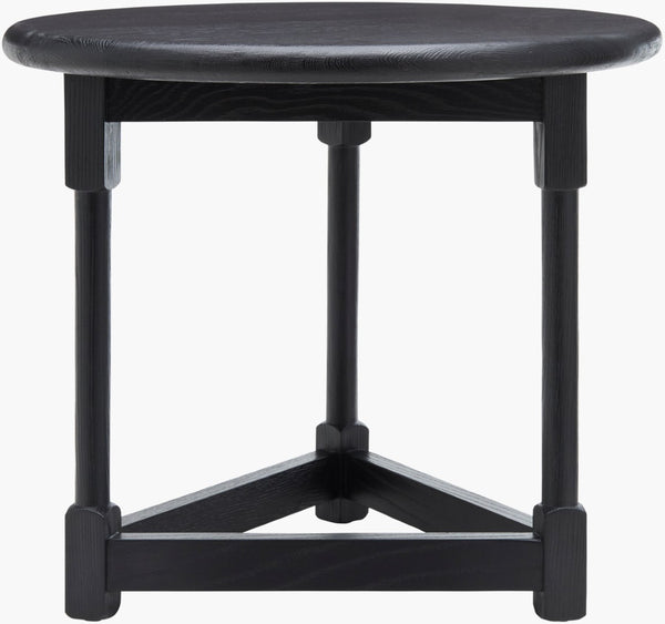 Surya Leandro Solid Oak End Table Handcrafted Farmhouse Cottage Style for Living Room BOLE001-222525