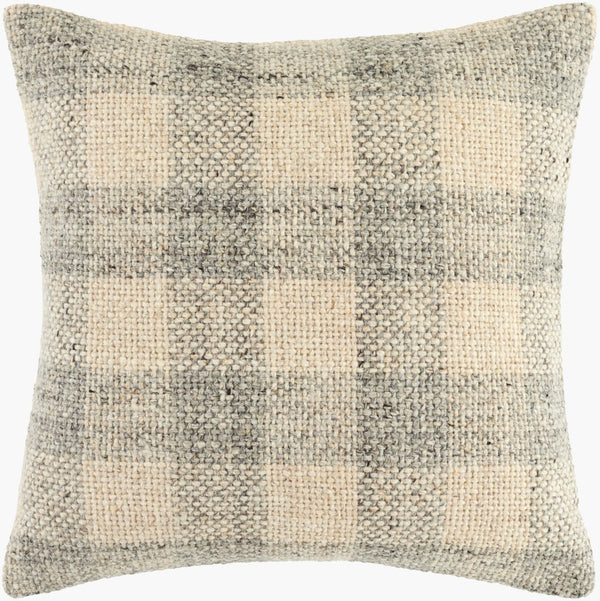 Livabliss Ladera Cotton Woven Square Accent Pillow Soft Textured Throw for Sofa or Bed BOLR004-1818D
