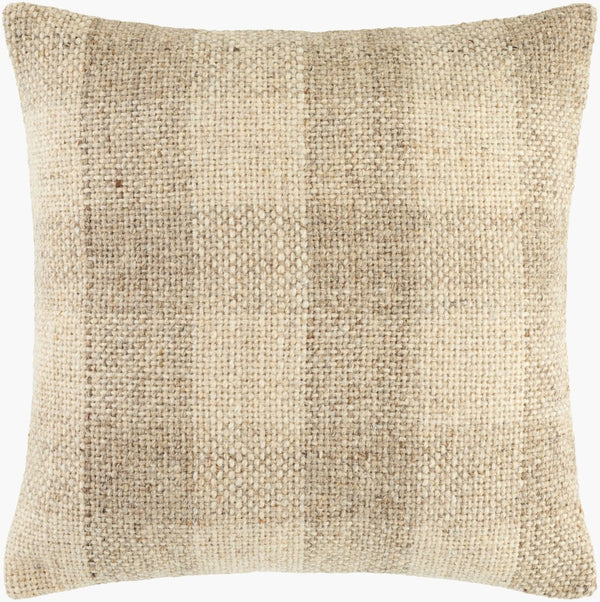 Livabliss Ladera Cotton Woven Accent Pillow Artisan Craft Square Sofa and Bedroom Layer BOLR005-1818D