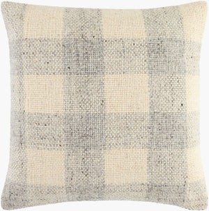 Livabliss Ladera Cotton Accent Pillow Indian Craft Woven Square Sofa Bedroom Layering Piece BOLR006-1818P