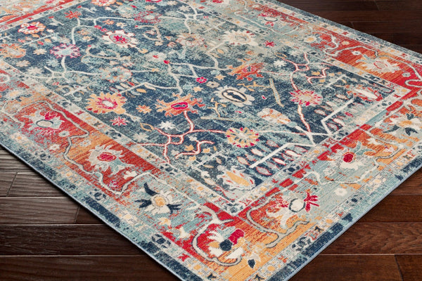 Livabliss Bohemian Traditional Motif Polypropylene Area Rug Woven in Turkey for Living Rooms BOM2304-9131