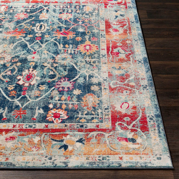 Livabliss Bohemian Traditional Motif Polypropylene Area Rug Woven in Turkey for Living Rooms BOM2304-9131