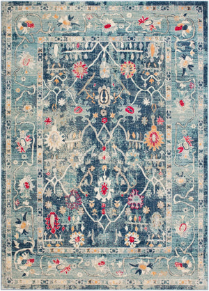 Livabliss Bohemian Polypropylene Accent Rug Turkish Woven Eclectic Pattern for Entryways BOM2305-23