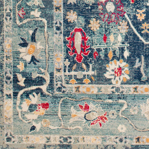 Livabliss Bohemian Polypropylene Accent Rug Turkish Woven Eclectic Pattern for Entryways BOM2305-23
