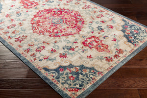 Livabliss Bohemian Global Pattern Polypropylene Area Rug Soft Medium Pile for Large Living Rooms BOM2310-9131