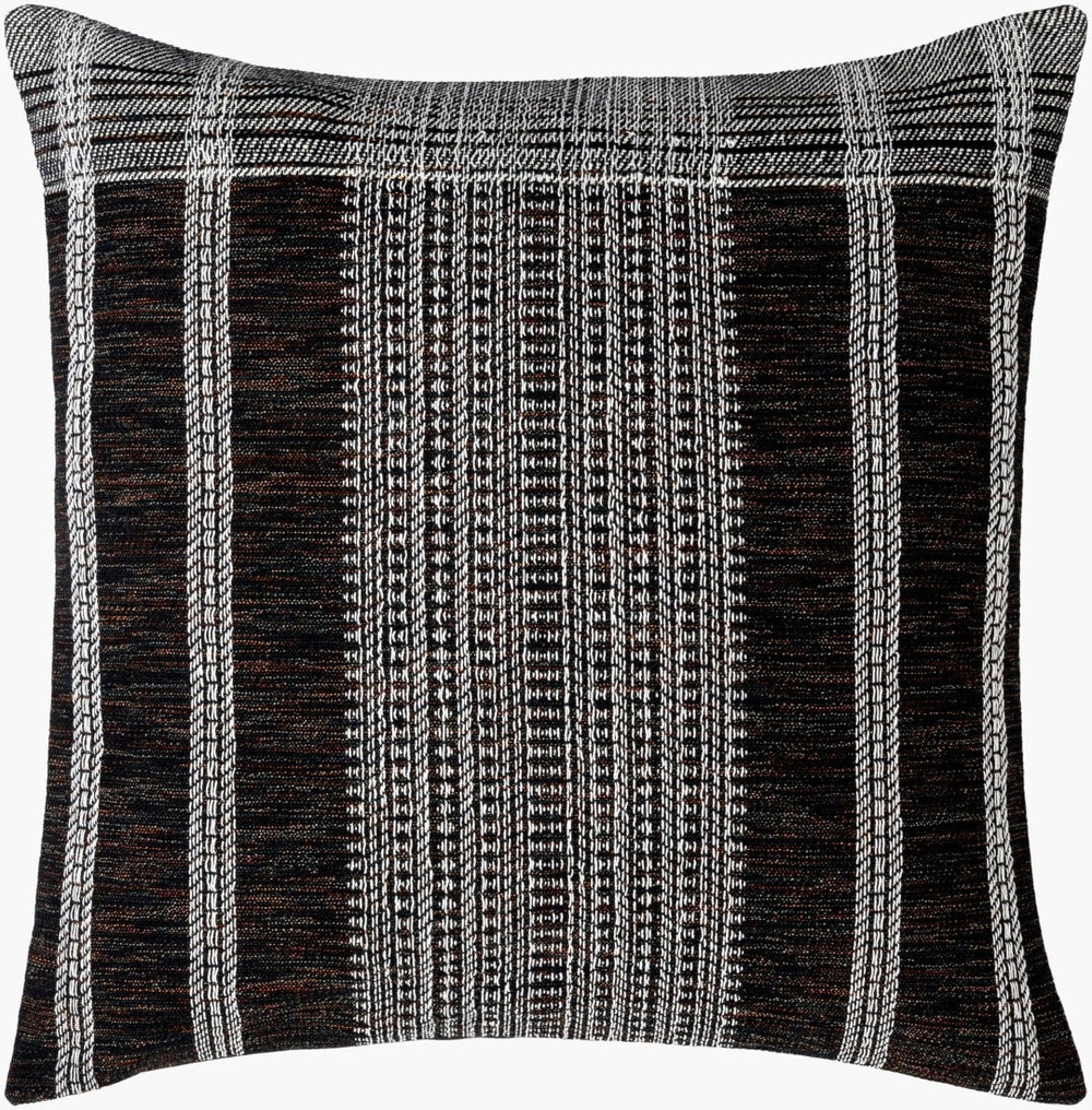 Livabliss Myrna Artisan Square Throw Pillow Earthy Tones Cotton Blend Sofa Bedroom Accent BOMA002-1818D