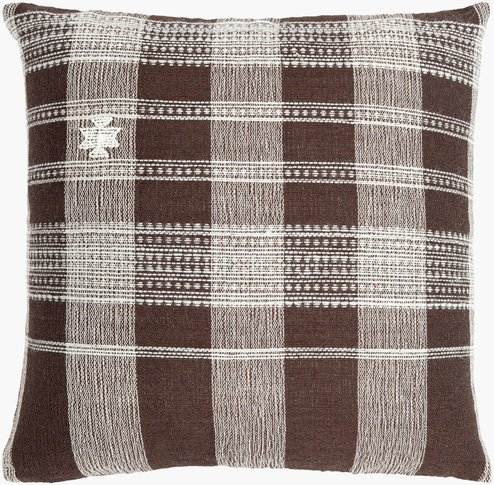 Livabliss Myrna Handcrafted Wool Cotton Woven Accent Pillow Earthy Bohemian Sofa Throw BOMA003-2020