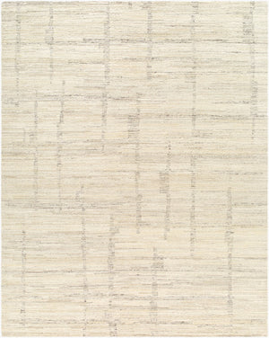 Surya Moab Handmade 2' X 3' Wool Rug - Luxurious, Plush Feel For Elegant Living Spaces & Timeless Style Ivory Wool Bomb2300-23