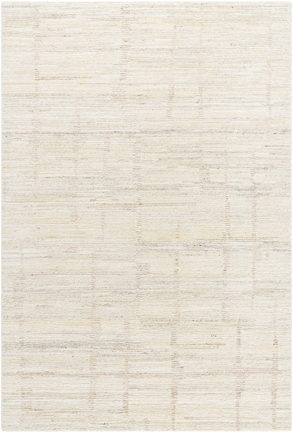 Moab BOMB-2301 9' x 12' Handmade Rug BOMB2301-912  Pearl, Off-White, Light Silver, Ash Surya