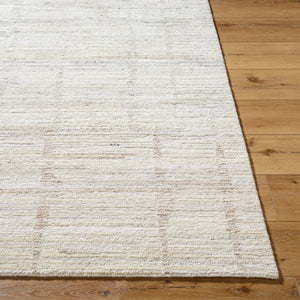 Moab BOMB-2301 9' x 12' Handmade Rug BOMB2301-912  Pearl, Off-White, Light Silver, Ash Surya