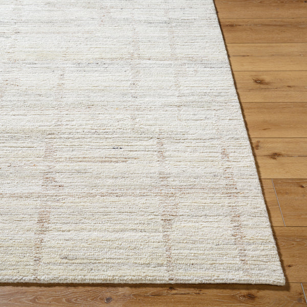 Moab BOMB-2301 9' x 12' Handmade Rug BOMB2301-912  Pearl, Off-White, Light Silver, Ash Surya