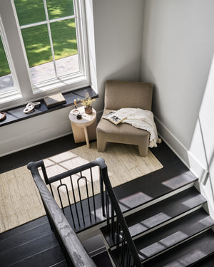 Surya Moab Handmade 2' X 3' Wool Rug - Luxurious, Plush Feel For Elegant Living Spaces & Timeless Style Ivory Wool Bomb2301-23