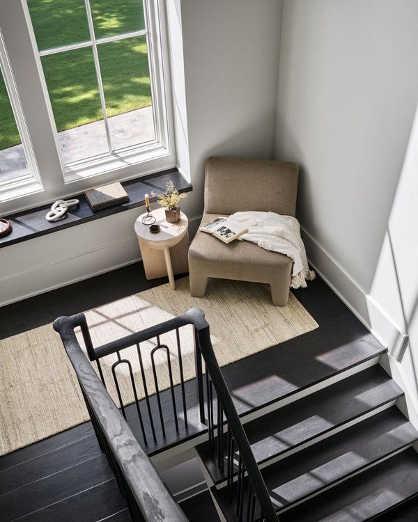 Surya Moab Handmade 2' X 3' Wool Rug - Luxurious, Plush Feel For Elegant Living Spaces & Timeless Style Ivory Wool Bomb2301-23