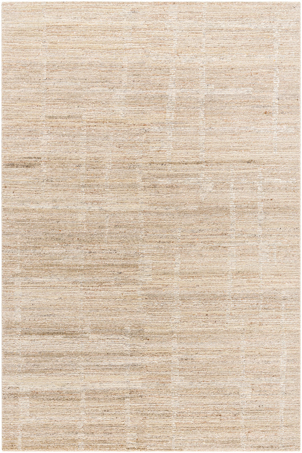 Moab BOMB-2302 9' x 12' Handmade Rug BOMB2302-912  Ash, Pearl, Warm Grey, Khaki Surya