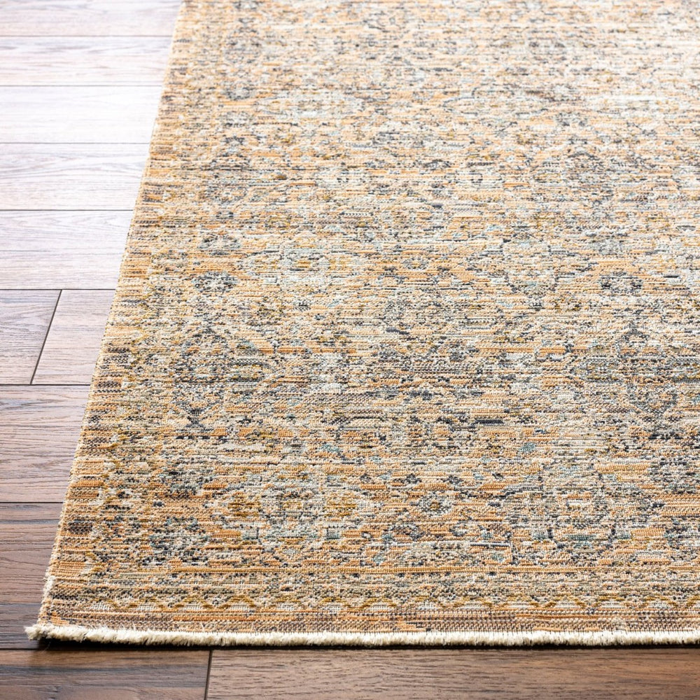 Livabliss Margaret Fringe Edge Polyester Area Rug for Living Rooms Patios and Entryways Brown, Black 9' x 13'1" BOMG2307-9131