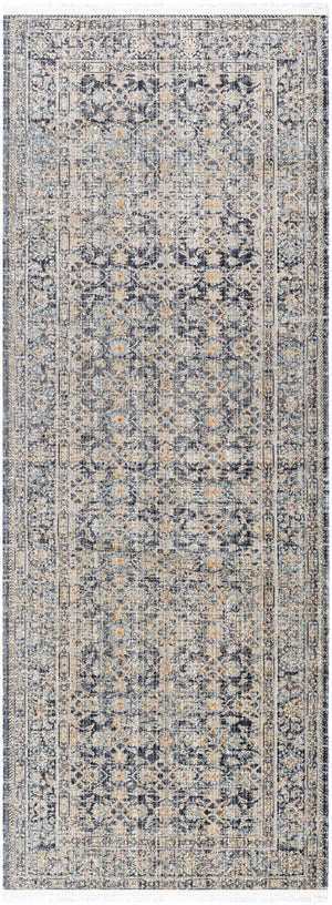 Margaret BOMG-2308 2'7" x 7'3" Machine Woven Rug BOMG2308-2773 Livabliss Surya