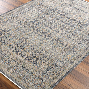 Livabliss Margaret Fringe Runner Rug Polyester Woven Hallway Entryway Indoor Outdoor Accent Taupe, Black 2'7" x 7'3" BOMG2308-2773