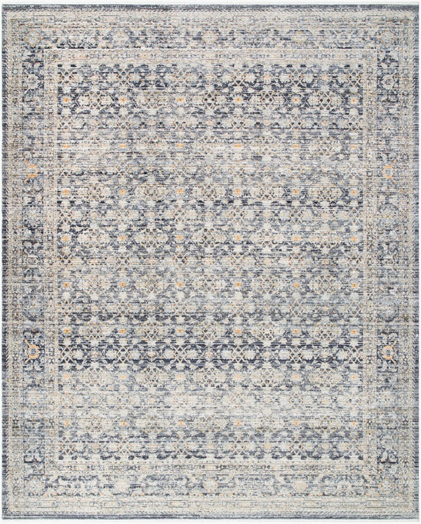 Livabliss Margaret Fringe Runner Rug Polyester Woven Hallway Entryway Indoor Outdoor Accent Taupe, Black 7'10" x 10' BOMG2308-71010