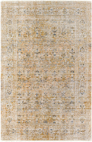 Livabliss Margaret Flatweave Polyester Area Rug Turkish Woven Indoor Outdoor Patio Living Room Brown, Gray 5'3" x 7'10" BOMG2309-53710