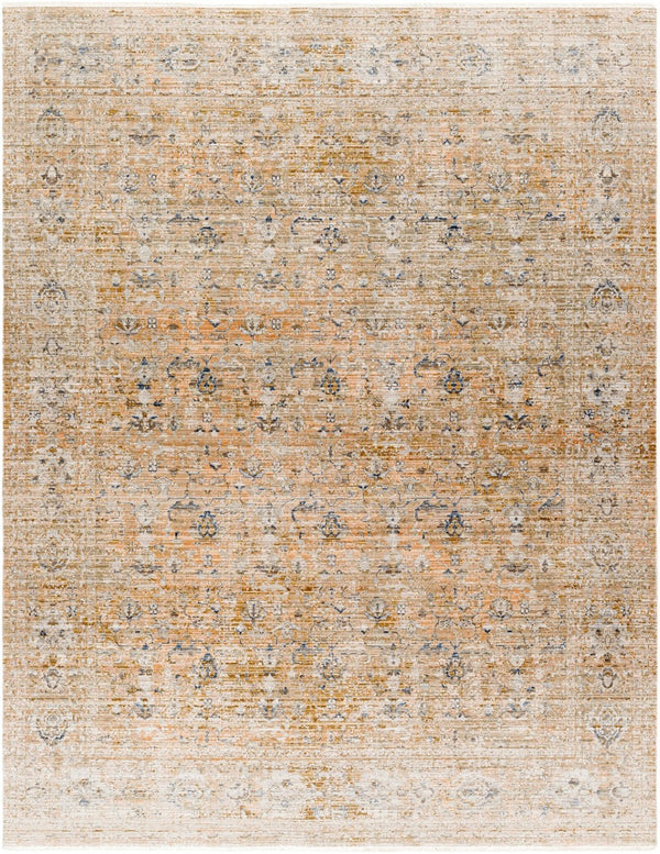 Livabliss Margaret Flatweave Polyester Area Rug Turkish Woven Indoor Outdoor Patio Living Room Brown, Gray 7'10" x 10' BOMG2309-71010