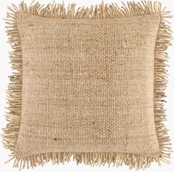 Livabliss Marisol Handwoven Cotton Accent Pillow Square 22 Inch Boho Sofa Throw Cushion BOMI002-2222