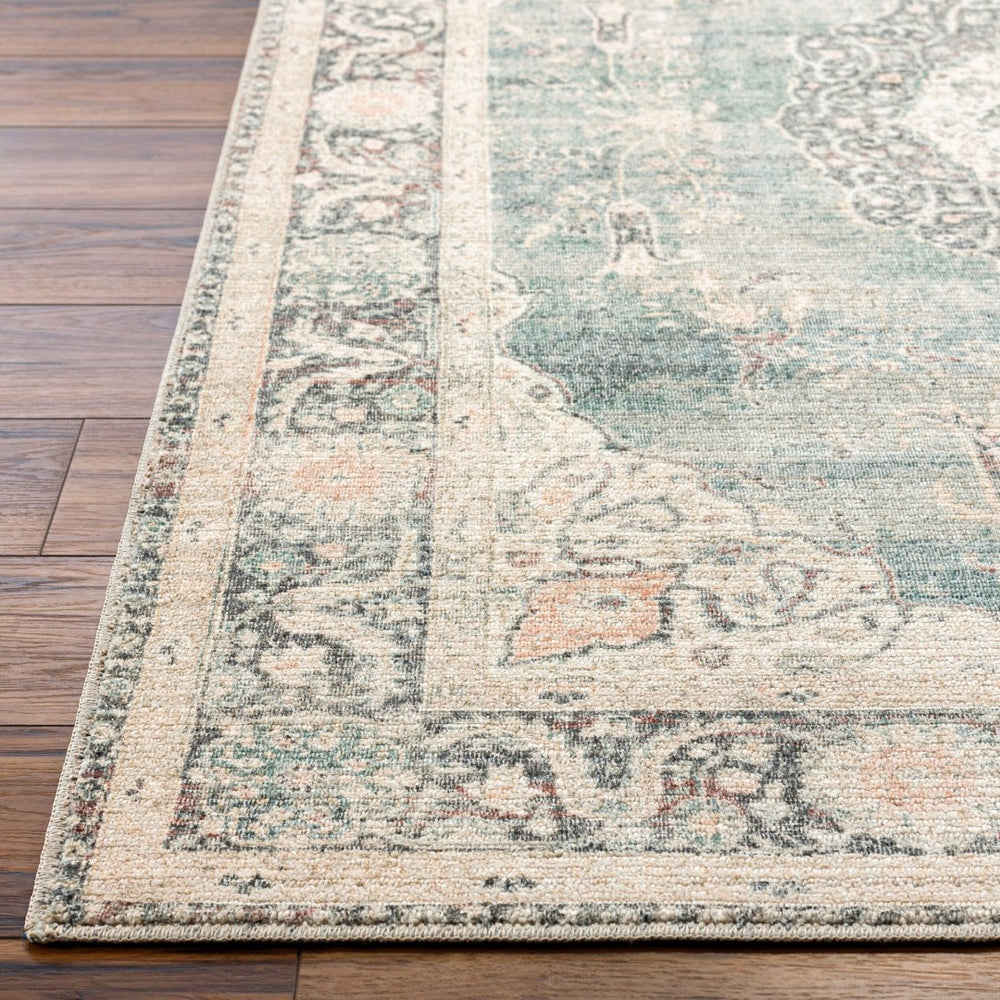 Livabliss Marlene Large Polyester Area Rug with Subtle Sheen for Elegant Living Spaces Ice Blue, Blue 9'1" x 12' BOMN2300-9212