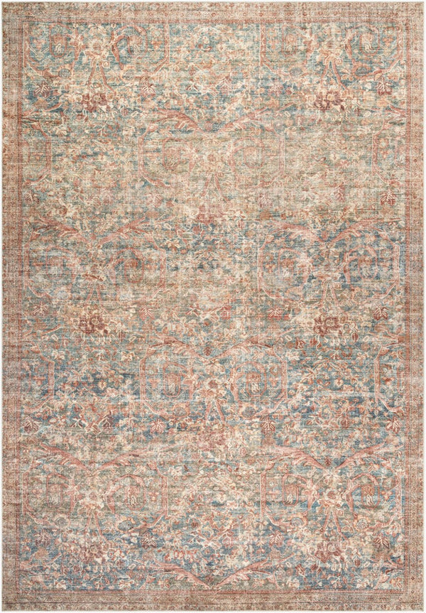 Livabliss Marlene Machine Woven Polyester Area Rug for Living Dining Rooms with Medium Pile Charcoal, Olive 9'1" x 12' BOMN2305-9212