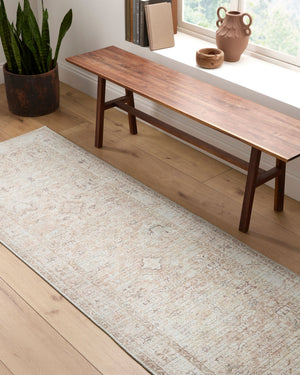 Livabliss Marlene Persian Medallion Polyester Area Rug for Large Living and Dining Spaces Cream, Tan 5'2" x 7' BOMN2312-537