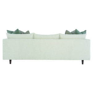 Bernhardt Bernhardt Colette Sofa: Art Deco Tuxedo Silhouette, Deep Feather-Down Seats, Generous 92" Scale - Made to Order P7427A