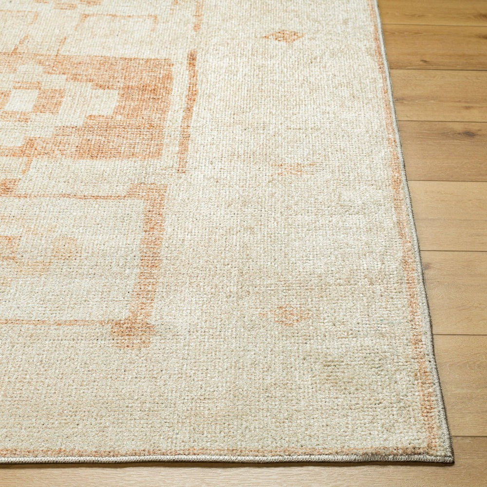 Livabliss Solana Machine Woven Polyester Area Rug Bohemian Global Pattern for Entryway or Bedroom Burnt Orange, I 7'10" x 10' BOOC2300-71010