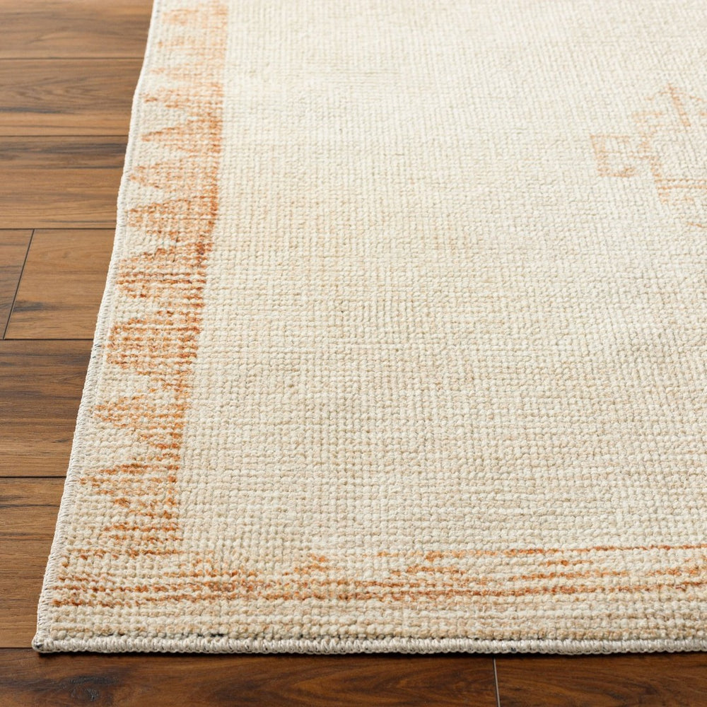 Livabliss Solana Machine Woven Polyester Accent Rug with Global Pattern for Entryway or Bedroom Ivory, Burnt Or 9'2" x 12' BOOC2301-9212