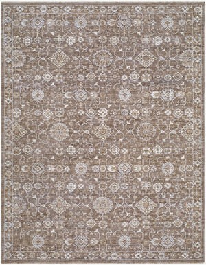 Livabliss Penny Traditional Fringe Runner Rug Polyester Hallway Accent Woven in Turkey Tan, White 2'7" x 7'3" BOPE2302-2773