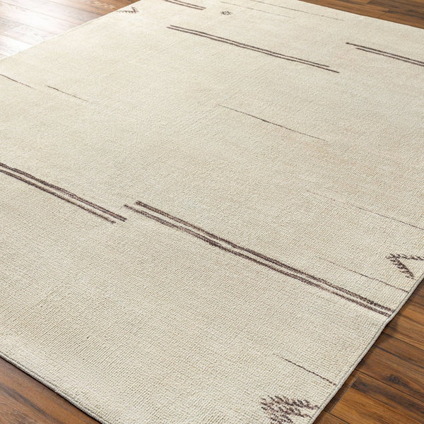 Livabliss Rivi Bohemian Global Geometric Polyester Accent Rug Woven in Turkey for Entryways Cream, Medium G 9'2" x 12' BORC2301-9212